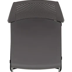 Flash Furniture HERCULES Series Sled-Base Stack Chair With Air-Vent Back, Gray