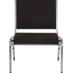 Flash Furniture HERCULES Series 950 lb Rated Antimicrobial Bariatric Medical Reception Chair, Black Fabric