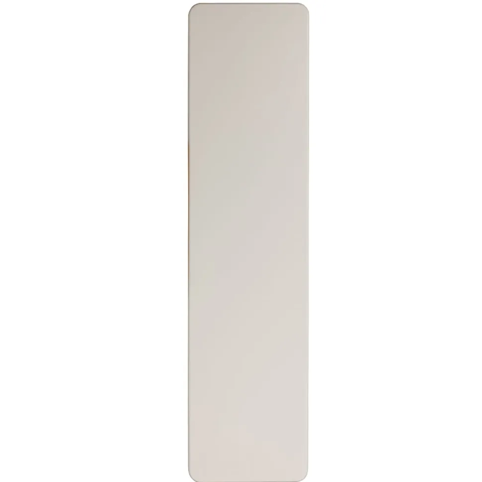 Flash Furniture Kathryn Plastic Folding Training Table, 29"H x 18"W x 72"D, Granite White