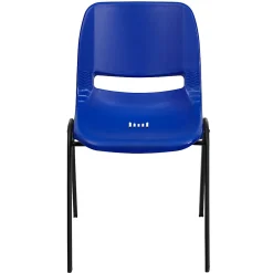 Flash Furniture Kids' HERCULES 440-lb Capacity Ergonomic Shell Stack Chair, 12