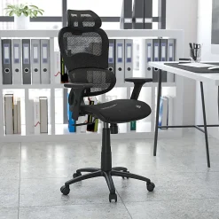 Flash Furniture LO Ergonomic Mesh High-Back Office Chair, Black