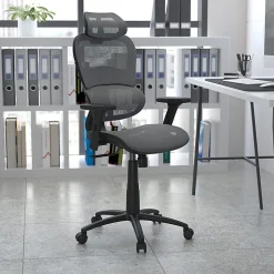 Flash Furniture LO Ergonomic Mesh High-Back Office Chair, Gray