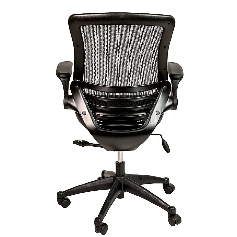 Flash Furniture Mesh Mid-Back Executive Office Chair, Black