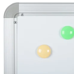 Flash Furniture Mobile Reversible Magnetic Dry-Erase Whiteboard, 62 1/2