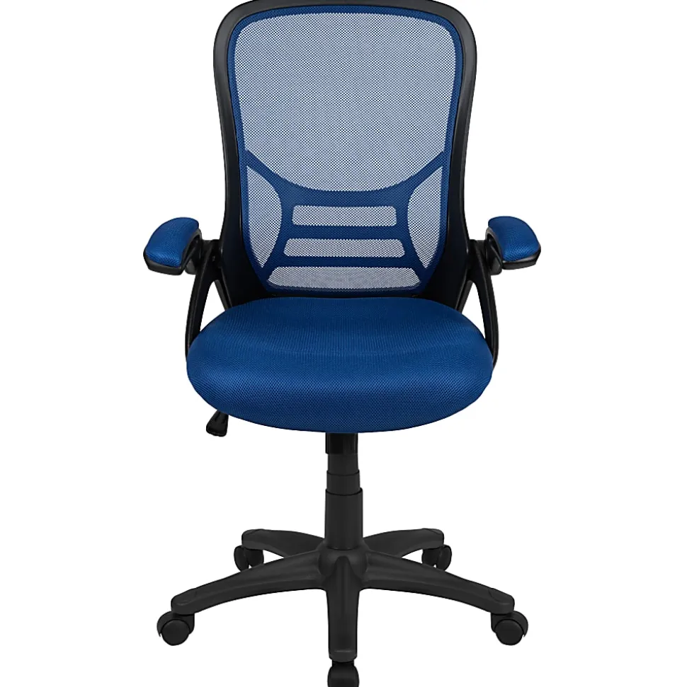 Flash Furniture Porter Ergonomic Mesh High-Back Office Chair, Blue