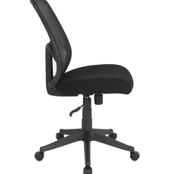 Flash Furniture Salerno Series Ergonomic Mesh High-Back Office Chair, Black