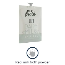 FLAVIA® Coffee ALTERRA® Single-Serve Coffee Freshpacks, Real Milk Froth Powder, Carton Of 72