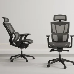 FlexiSpot C7 Ergonomic Mesh High-Back Office Chair, Black, C7BMESH