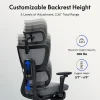FlexiSpot C7 MAX Ergonomic Foam Seat, Office Chair, Gray color