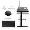 FlexiSpot Comhar Electric 48"W Height Adjustable Desk, Black