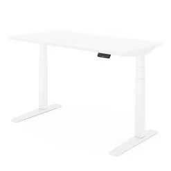 FlexiSpot E7 Pro Electric 55”W Adjustable Height Standing Desk, White