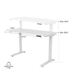 FlexiSpot E9 Quick-Install Metal Electric 48