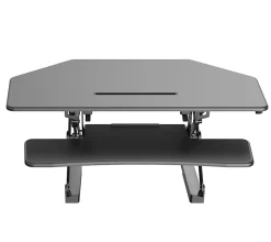 FlexiSpot Height-Adjustable Standing Desk Riser for Corner Desk, 41