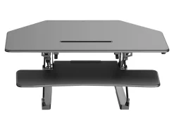 FlexiSpot Height-Adjustable Standing Desk Riser for Corner Desk, 41