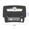 FlexiSpot M7-E Series Desk Riser, 32" W, Black