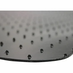 Floortex Advantagemat® Black Vinyl Rectangular Chair Mat - FC114860LEBV