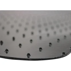 Floortex Advantagemat® Black Vinyl Rectangular Chair Mat - FC114860LEBV