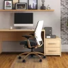 Floortex® Advantagemat® Phthalate Free Vinyl Rectangular Chair Mat for Hard Floor, 36" x 48", Clear