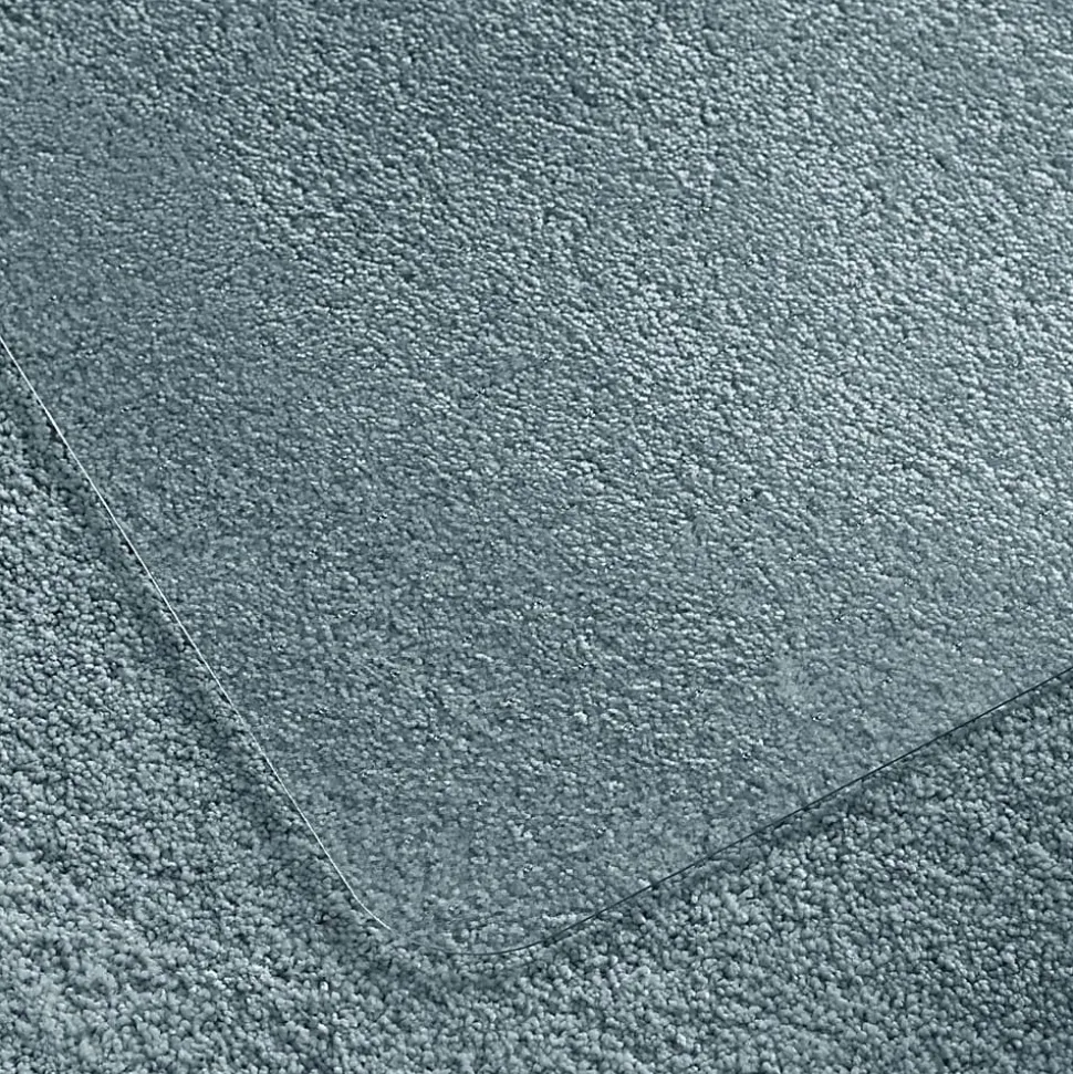 Floortex® Advantagemat® Plus APET Rectangular Mat For Low/Standard Pile Carpets, 29" x 47" , Clear