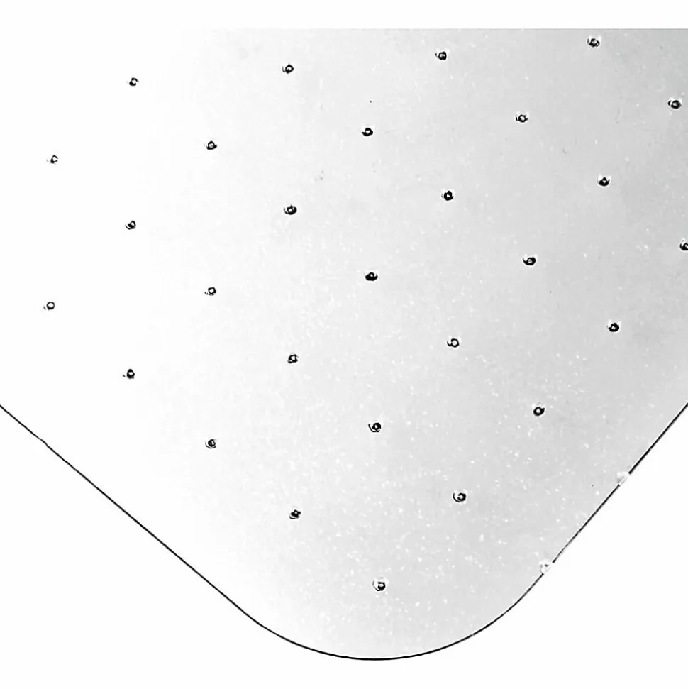 Floortex® Advantagemat® Plus APET Rectangular Mat For Low/Standard Pile Carpets, 29" x 47" , Clear