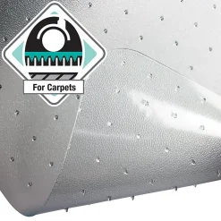 Floortex® Advantagemat® Vinyl Lipped Chair Mat for Carpets up to 3/8