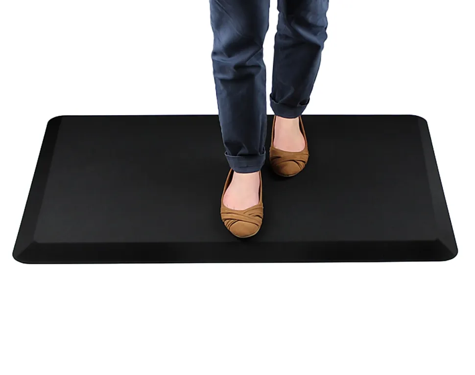 Floortex® AFS-TEX® 3000 Active Anti-Fatigue Mat, 20" x 39", Midnight Black