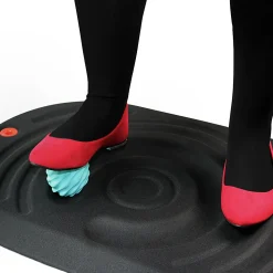 Floortex® AFS-TEX® Active Standing Platform with Foot Roller Balls, Black