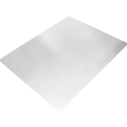 Floortex® Cleartex® Polypropylene Rectangular Anti-Slip Chair Mat, Hard Floors, 29