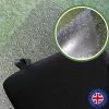 Floortex® Cleartex® TrYlok® Vinyl Rectangular Chair Mat for Low Pile Carpets up to 1/4", 46" x 59"