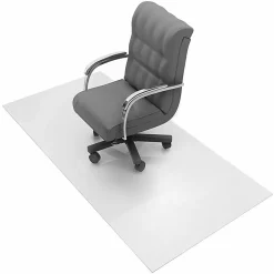 Floortex Cleartex XXL Ultmat Polycarbonate Chair Mat For Hard Floors/Low-Pile Carpet, 79