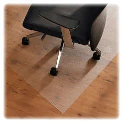 Floortex Cleartex XXL Ultmat Polycarbonate Chair Mat For Hard Floors/Low-Pile Carpet, 79