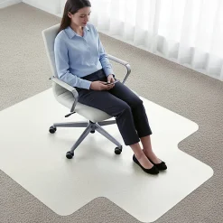 Floortex® Computex® Anti-Static Vinyl Lipped Chair Mat for Carpets up to 3/8