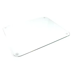 Floortex® Desktex® Glaciermat Glass Desk Pad, 20