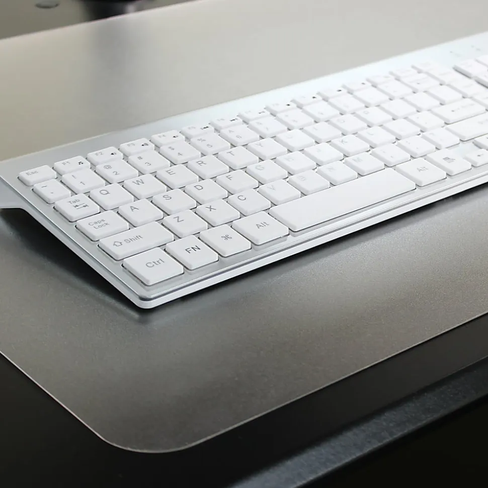 Floortex® Desktex® Polycarbonate Desk Pad, 17" x 22", Clear