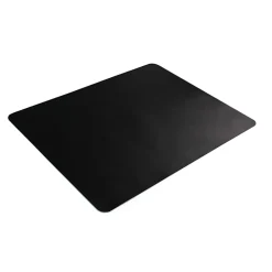 Floortex® Desktex® Vinyl Rectangular Desk Pad, 20" x 36", Black