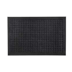 Floortex® Doortex® Anti-Fatigue BubbleMat, 36" x 48", Black