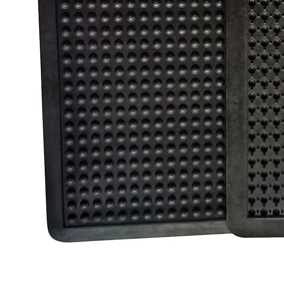 Floortex® Doortex® Anti-Fatigue BubbleMat, 24" x 36", Black