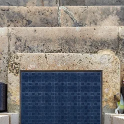 Floortex® Doortex® Ribmat Entrance Mat, 24" x 36, Blue