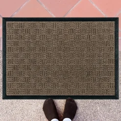 Floortex® Doortex® Ribmat Entrance Mat, 24" x 36", Brown, NREMFLLR0026