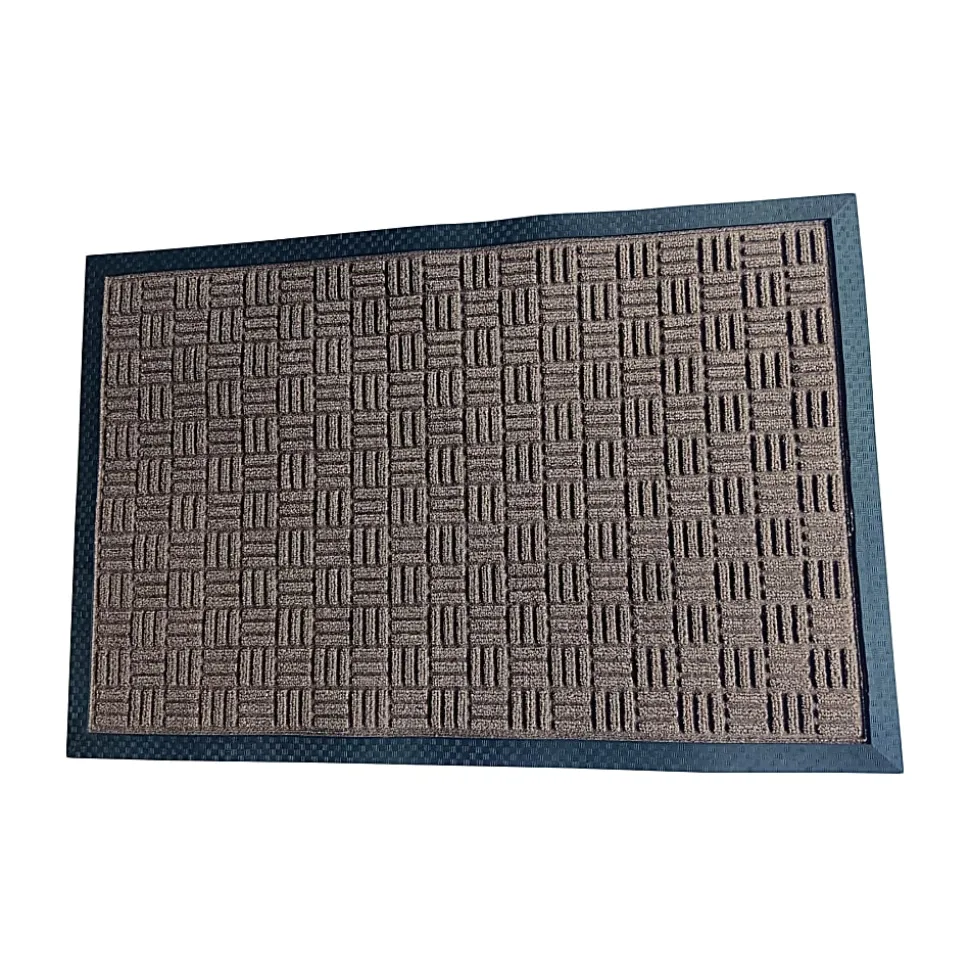 Floortex® Doortex® Ribmat Entrance Mat, 36" x 60", Brown, NREMFLLR0032
