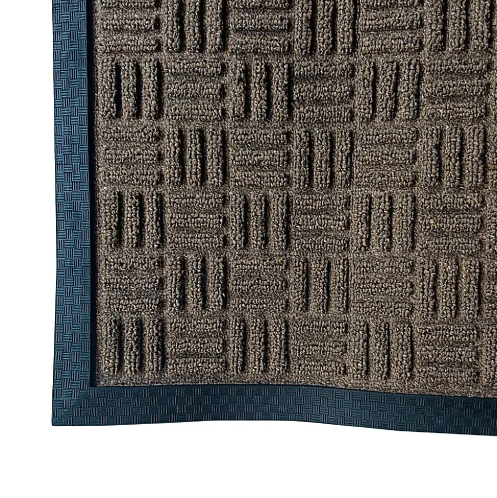 Floortex® Doortex® Ribmat Entrance Mat, 36" x 60", Brown, NREMFLLR0032
