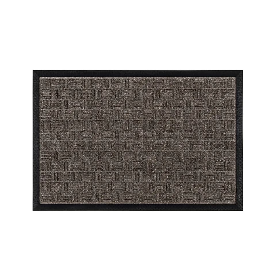 Floortex® Doortex® Ribmat Entrance Mat, 36" x 60", Brown, NREMFLLR0032