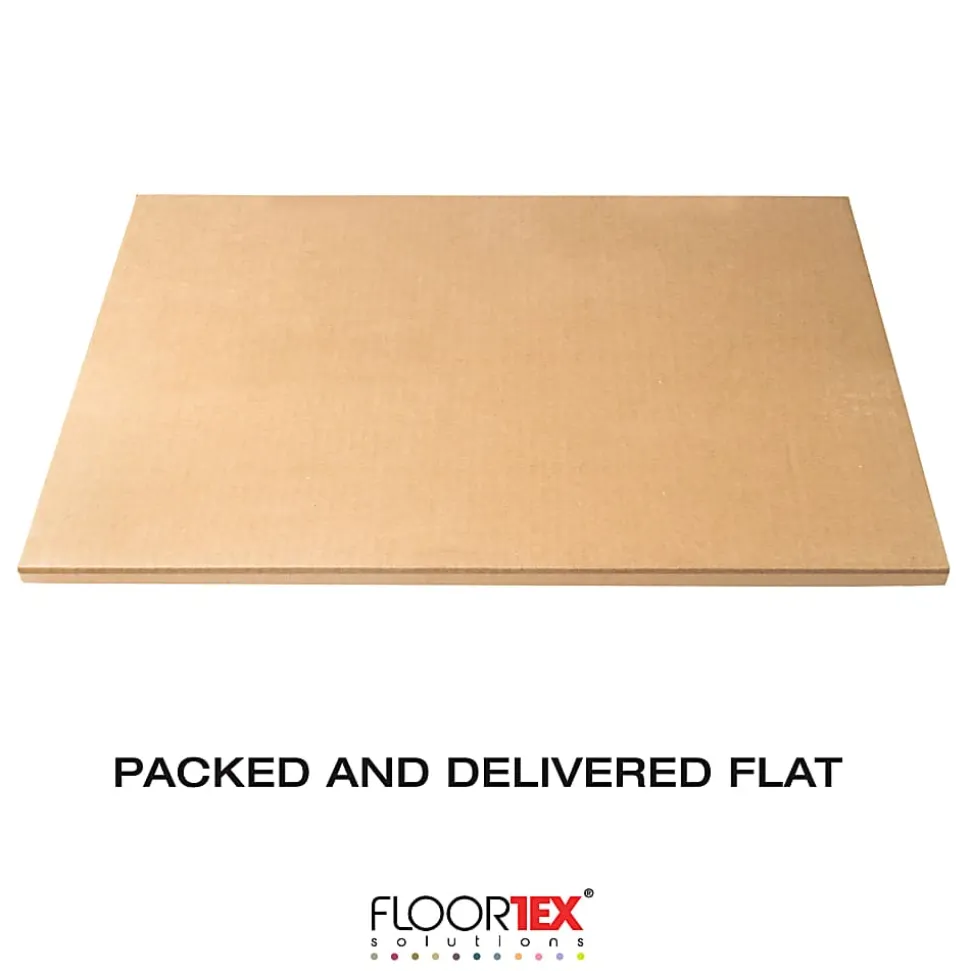 Floortex® Ultimat® Polycarbonate Lipped Chair Mat for Carpets up to 1/2", 35" x 47", Clear