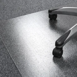 Floortex® Ultimat® Polycarbonate Rectangular Chair Mat For Carpets, 60" x 79", Clear