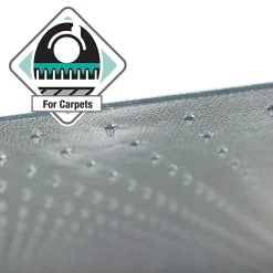 Floortex® Ultimat® Polycarbonate Rectangular Chair Mat For Carpets, 48