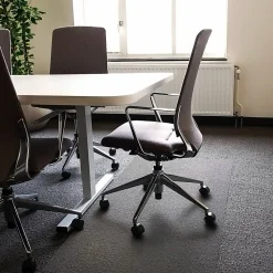 Floortex® Ultimat® Polycarbonate Rectangular Chair Mat For Carpets, 48