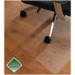 Floortex Ultimat Polycarbonate Chair Mat For Low-/Medium-Pile Carpets Up To 1/2