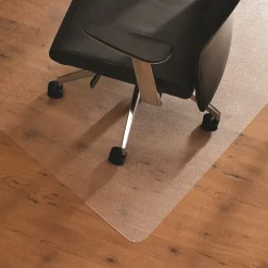 Floortex® Ultimat® Polycarbonate Corner Workstation Chair Mat For Hard Floors, 48