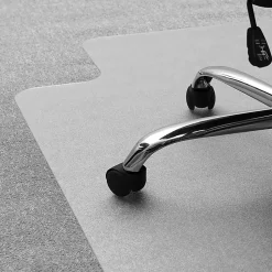 Floortex® Ultimat® 48" x 60" Polycarbonate Lipped Chair Mat for Carpets over 1/2"