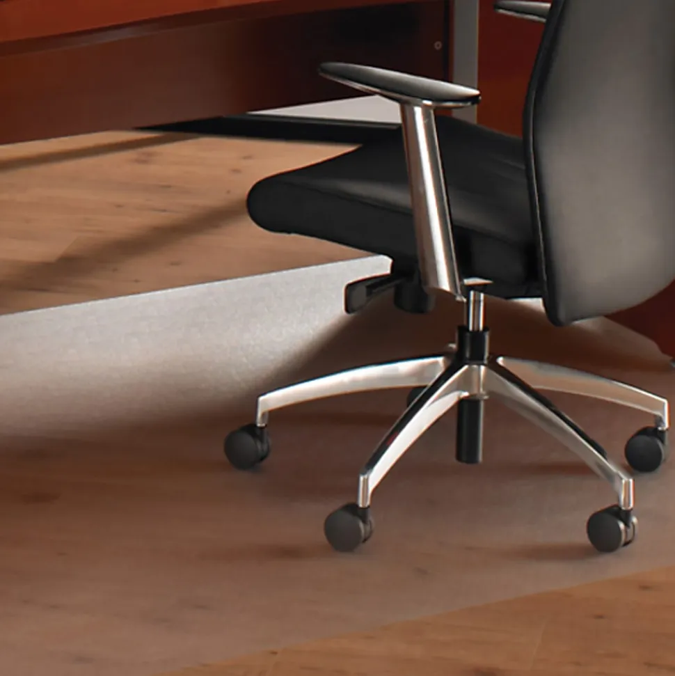Floortex® Ultimat® XXL Polycarbonate Rectangular Chair Mat for Hard Floors - 60" x 118"